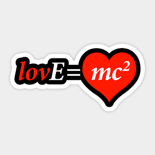 Theory of Love Equation Sticker